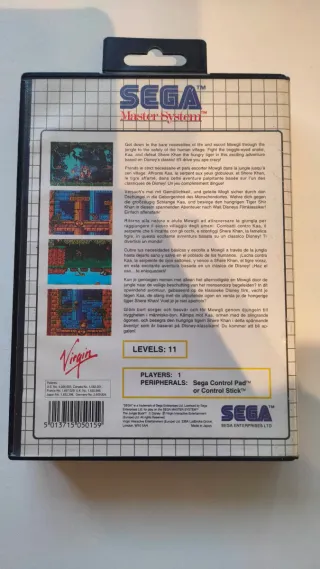 El Libro de la Selva - Sega Master System