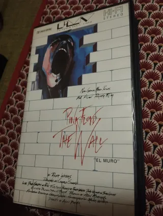 Pink Floyd The Wall VHS