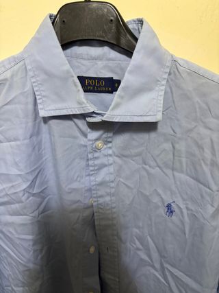 Camicia Polo Ralph Lauren Azzurra Taglia 8