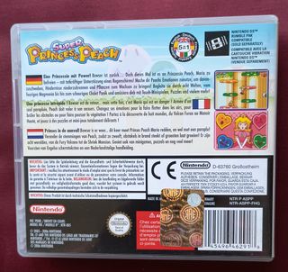 Super Princess Peach Nintendo DS Completo Multilin