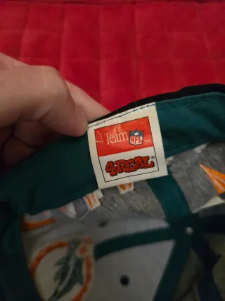 Cappello Miami Dolphins NFL jagged edge 1996 90s