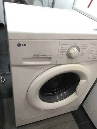 Lavadora LG 8kg Direct Drive