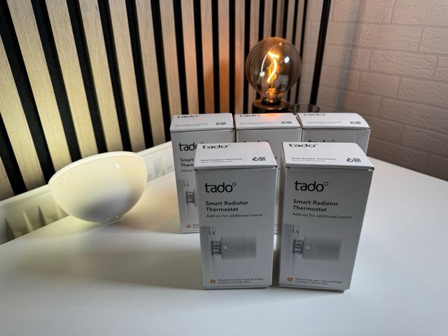 2 cabezales termostáticos inteligentes Tado