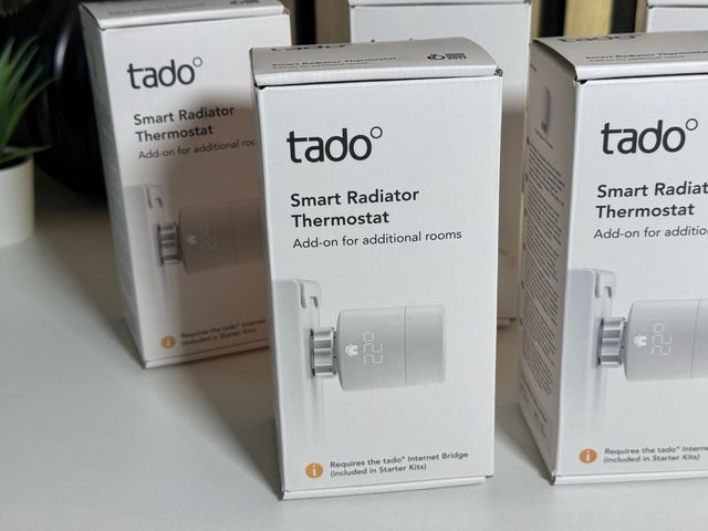 2 cabezales termostáticos inteligentes Tado