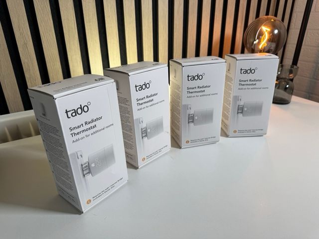 2 cabezales termostáticos inteligentes Tado