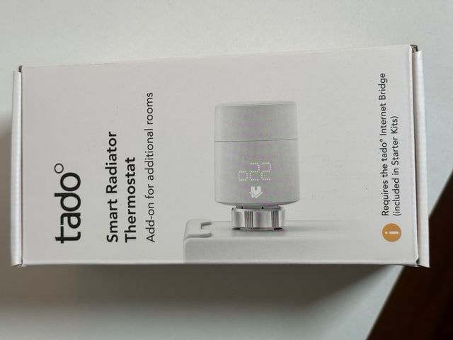 2 cabezales termostáticos inteligentes Tado