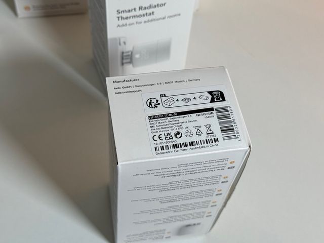 2 cabezales termostáticos inteligentes Tado