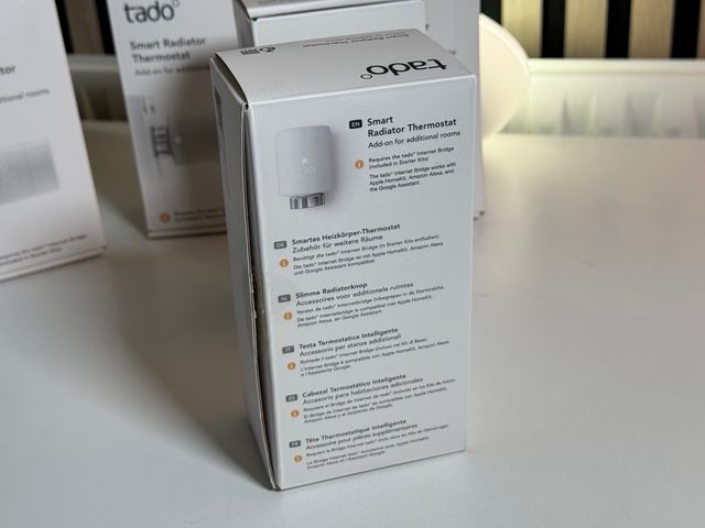 2 cabezales termostáticos inteligentes Tado