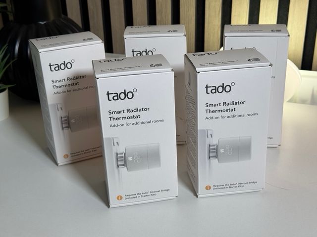 2 cabezales termostáticos inteligentes Tado