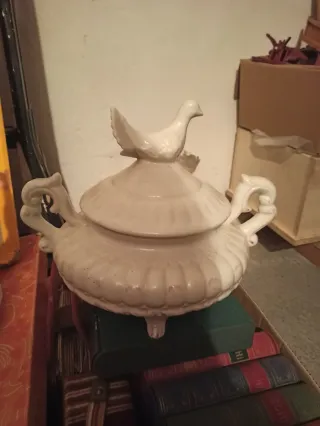 Porta oggetti ceramica