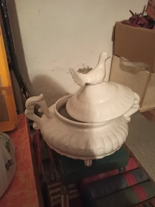 Porta oggetti ceramica