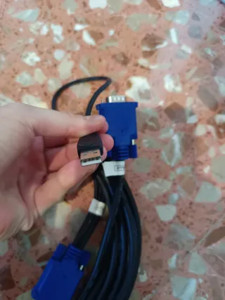 Cable KVM VGA + USB