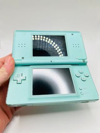 Nintendo DS Lite Verde Acqua Caricatore e Pennino