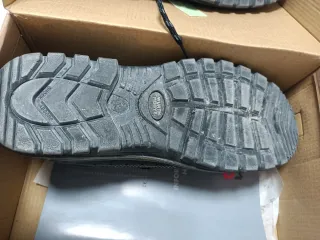 Zapatos de seguridad WÜRTH grises y rojos