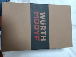 Zapatos de seguridad WÜRTH grises y rojos