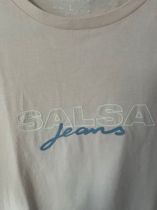 Camiseta Salsa Jeans Rosa Talla L