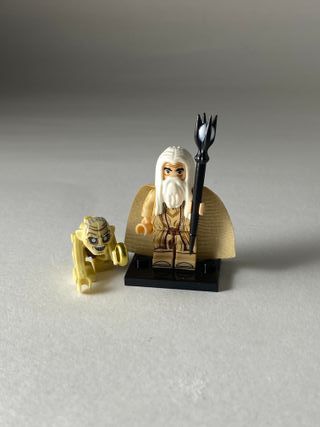 Saruman and Gollum - Figurine Type Lego The Lord