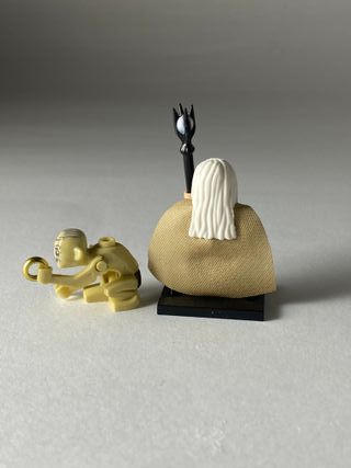 Saruman and Gollum - Figurine Type Lego The Lord
