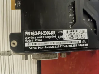 Tarjeta Gráfica EVGA NVIDIA RTX 2060