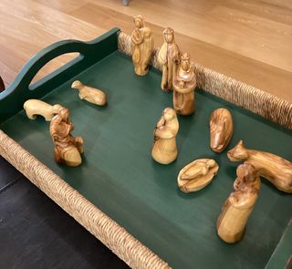 Figuras Belén Madera Olivo