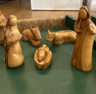 Figuras Belén Madera Olivo