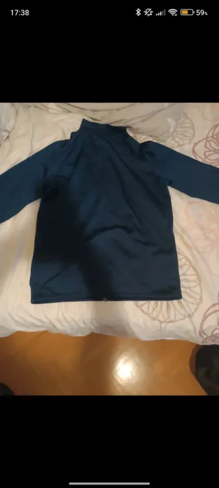 Chaqueta Adidas Azul y Negra