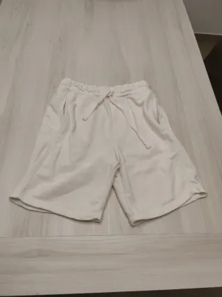 Pantalón corto blanco