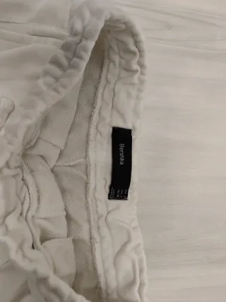 Pantalón corto blanco