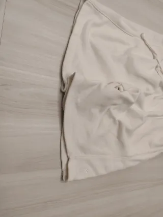 Pantalón corto blanco