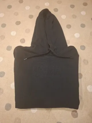 Sudadera Hollister Negra Talla M con Capucha