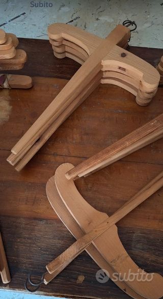 Grucce in legno siciliane