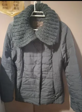 Cazadora gris talla M