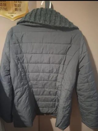 Cazadora gris talla M