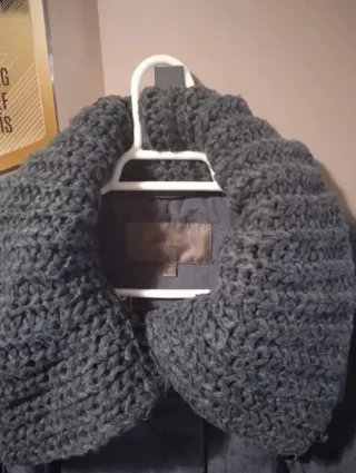 Cazadora gris talla M