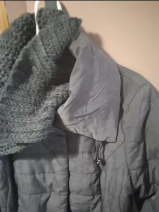 Cazadora gris talla M