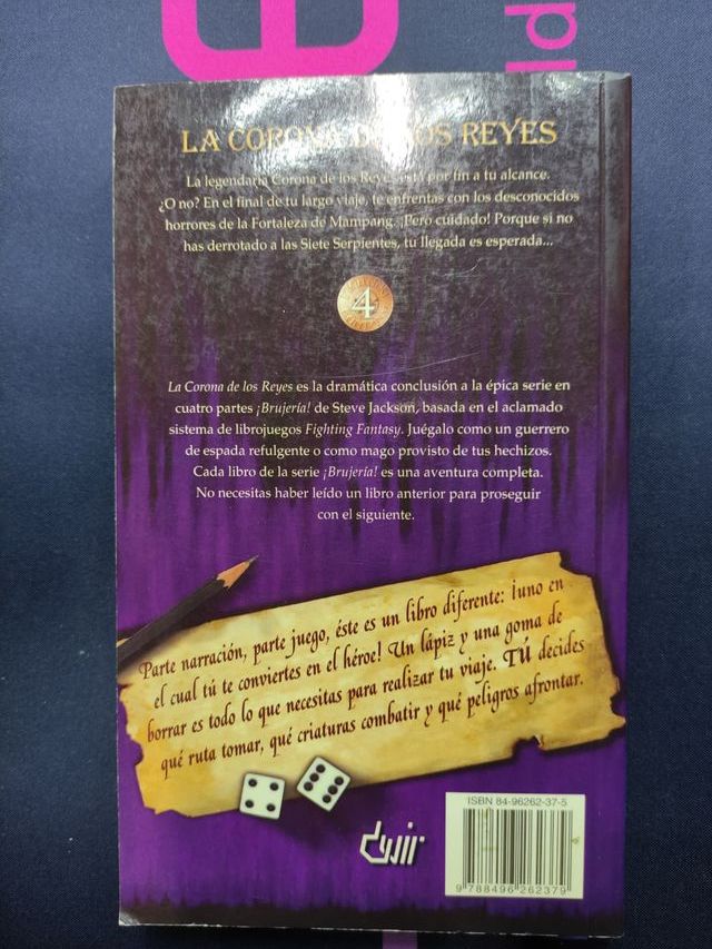 La Corona de los Reyes Brujería 4 Steve Jackson