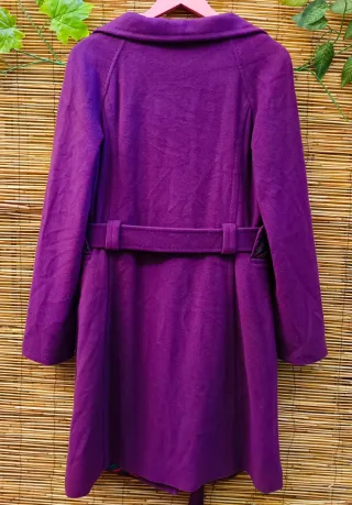 Abrigo Lana Morado D&G Mujer Talla S