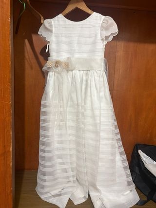 Vestido de Comunión Blanco 110cm