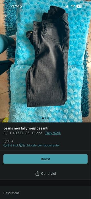 Jeans neri Tally Weijl