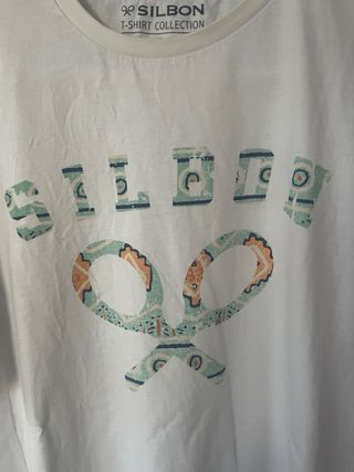 Camiseta Silbon Hombre Blanca