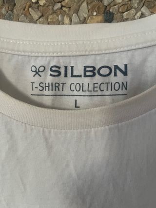 Camiseta Silbon Hombre Blanca