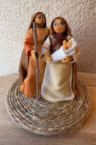 Presepe fatto a mano