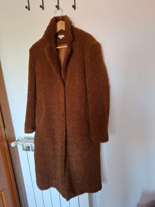 Cappotto Teddy donna marrone