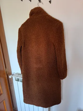 Cappotto Teddy donna marrone