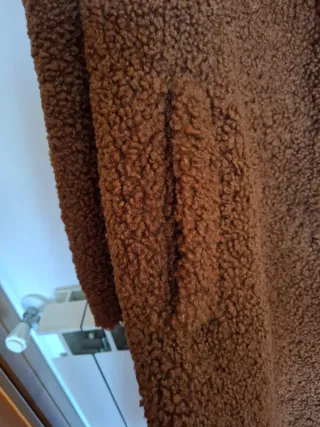 Cappotto Teddy donna marrone