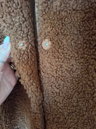 Cappotto Teddy donna marrone