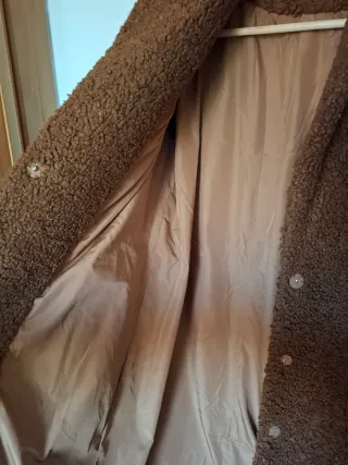 Cappotto Teddy donna marrone