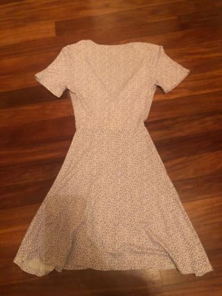 Vestido morado floral