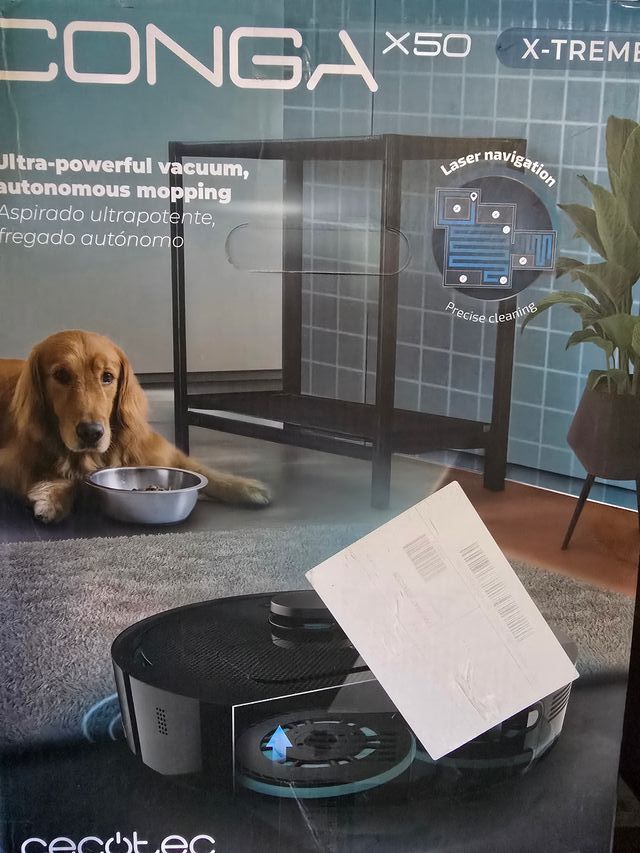 Aspirador Robot Cecotec Conga X50 X-Trem