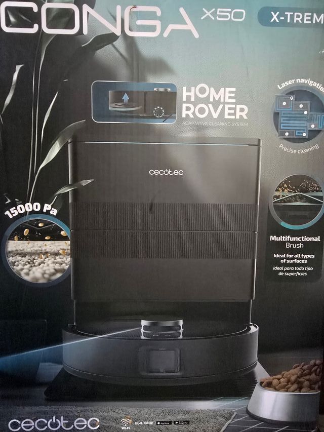 Aspirador Robot Cecotec Conga X50 X-Trem